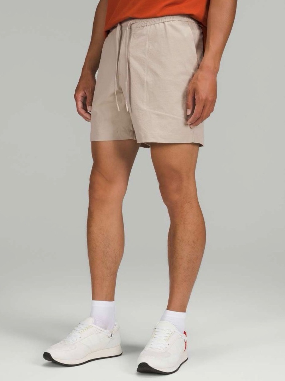 Lululemon Bowline Short 6" Stretch Ripstop sz XXL Off White, Bone Colored